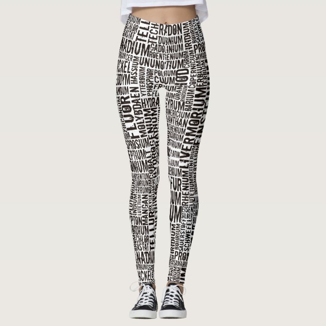 Kemiska inslag… leggings (Framsida)