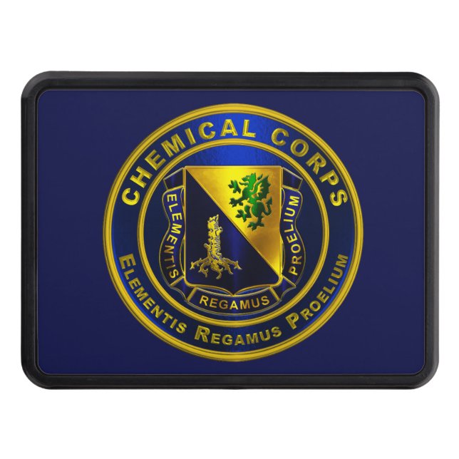 Kemiska kår dragkroksskydd (Framsidan)