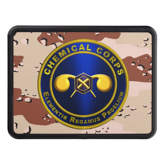 Kemiska kår dragkroksskydd (Framsidan)