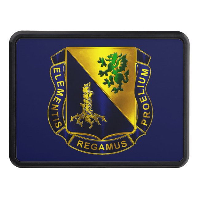 Kemiska kår dragkroksskydd (Framsidan)