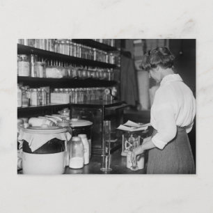 Kemiska kvinnor, 1910-talet vykort