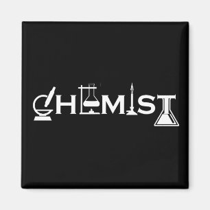 Kemiska, roliga kemistiska gåvor magnet