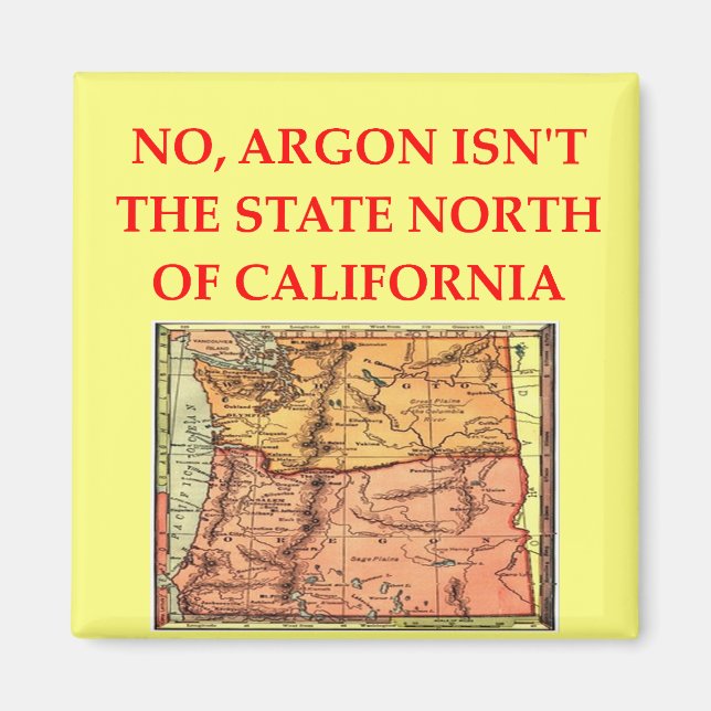 Kemiska skämtgåvor magnet (Framsidan)