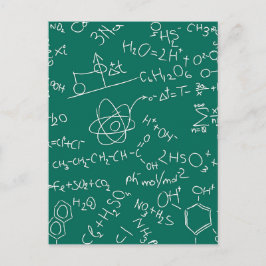 Kemiska skript vykort