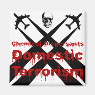Kemiska spridare är Domestic terrorism Magnet