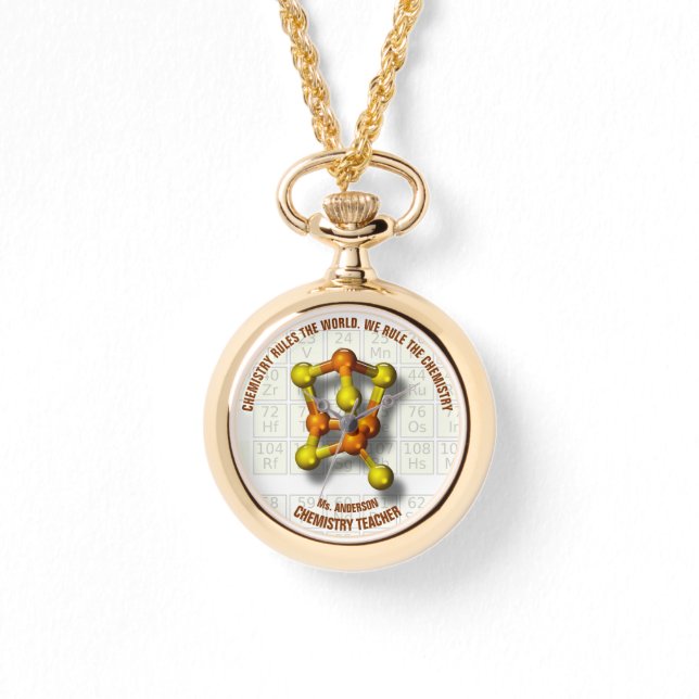 Kemiskola eller Universiteten-lärare Armbandsur (Framsida)