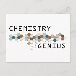 Kemiskt genius vykort