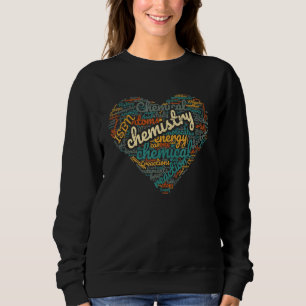 Kemiskt hjärta för en kemisk forskningskemi t shirt