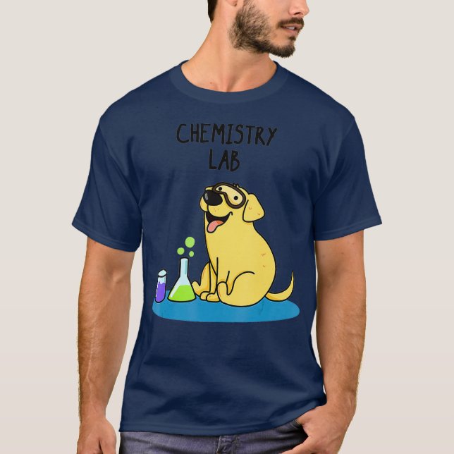 Kemiskt Hund, Hund och katttröja T Shirt (Framsida)
