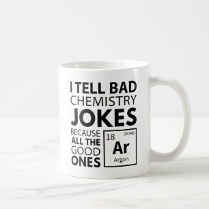 Kemiskt Jokes Argon Kaffemugg