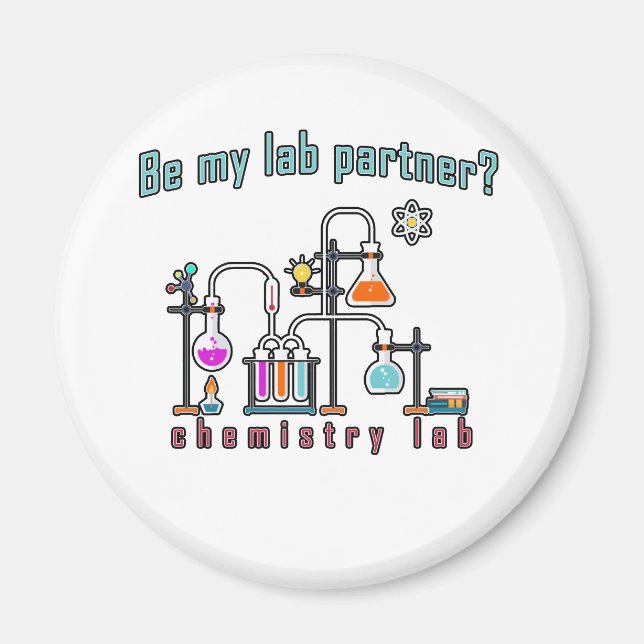 Kemiskt labb magnet (Framsidan)