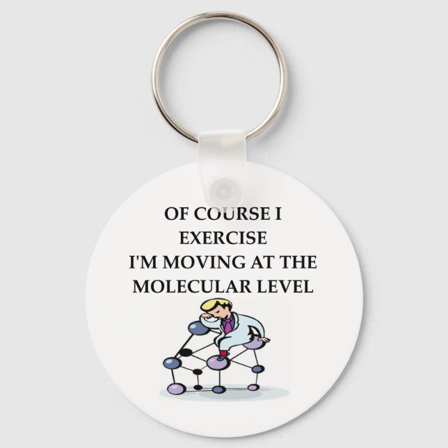 Kemiskt skämt i PHYSICS Nyckelring (Framsida)