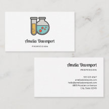 Kemiskt teströr och bägare