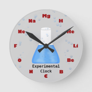 Kemiskt väggklocka - experimentellt klocka