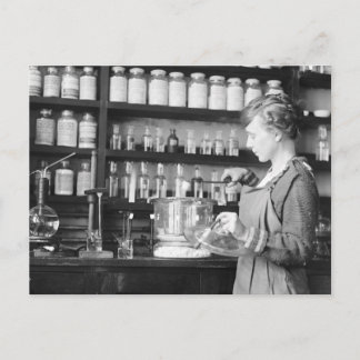 Kemist, 1919 vykort