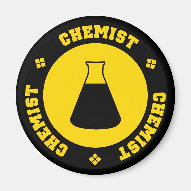 kemist magnet (Framsidan)