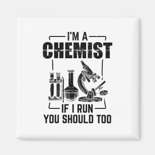 kemist Science Chemistry Studenter Gifts Magnet
