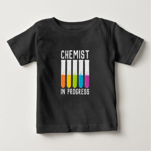 Kemist under testning av Tube Baby Shirt T Shirt