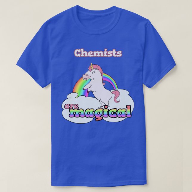 Kemister är magiska 2 t shirt (Design framsida)