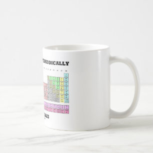 Kemister gör det periodvis med bord kaffemugg
