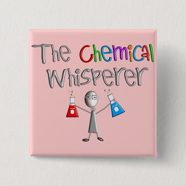 KemisthumorT-tröja & gåvor Knapp (Framsida)