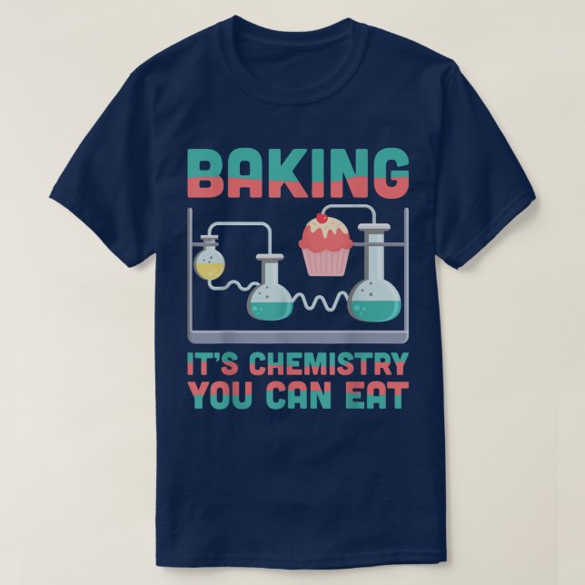Kemisti du kan äta kemi t shirt (Design framsida)