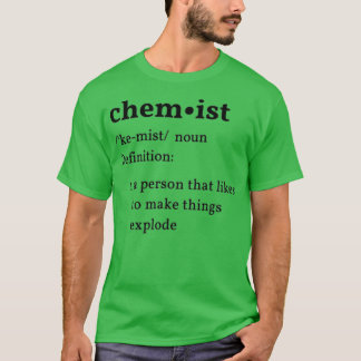 Kemistisk lustig ordlista t shirt