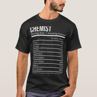 Kemistiska näringsvärden Näringsvärdesfakta T Shirt