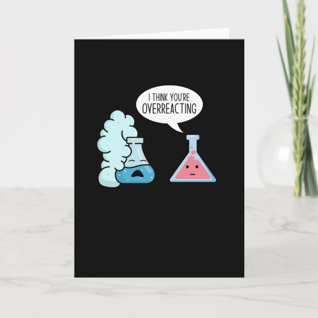 Kemistiskt reaktionskemi Laboratorium Kort (Framsida)