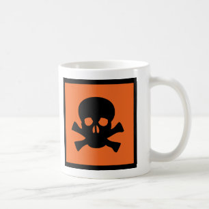 kemistskallen undertecknar kaffemugg