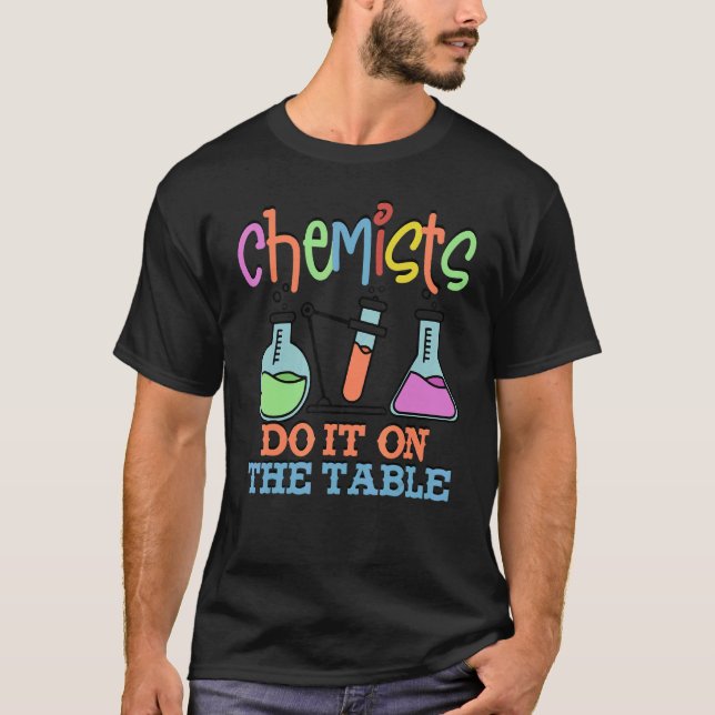 Kemistudent Kemilabb T Shirt (Framsida)