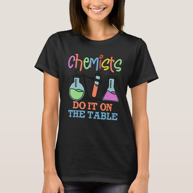 Kemistudent Kemist Lab T Shirt (Framsida)