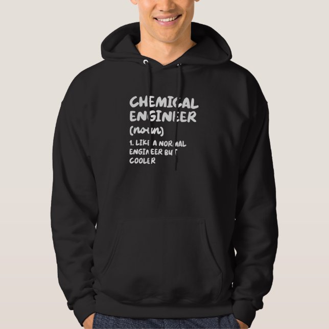 Kemiteknik Definition Teknik Hoodie (Framsida)
