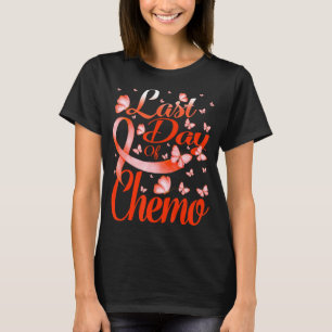 Kemo Leukemi Awareness Butterfly T Shirt