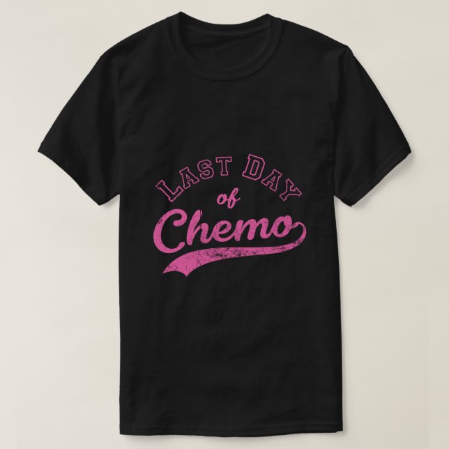 Kemos sista dag - Rosa Bröstcancer T Shirt (Design framsida)