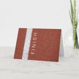 Kemoterapi Avslutande Uppmuntringskort Kort