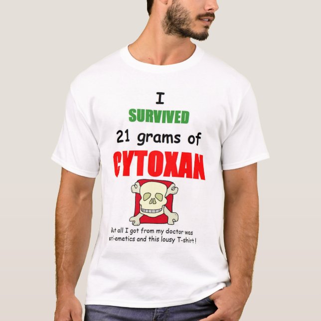 Kemoterapi Tee Shirt (Framsida)