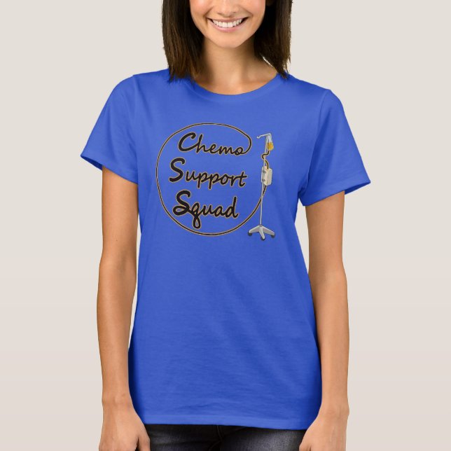 Kemoterapistödgruppen T Shirt (Framsida)