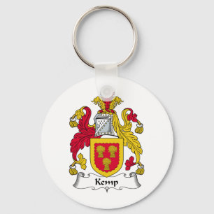 Kemp familjvapensköld nyckelring