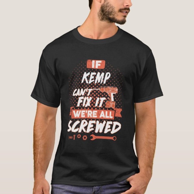 KEMP-skjorta, KEMP-presentskjorta T Shirt (Framsida)