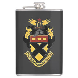 Kemper-Vapensköld Vinyl-Wrapped Flask Fickplunta