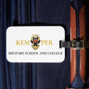Kempers militärskola och högskola bagagebricka
