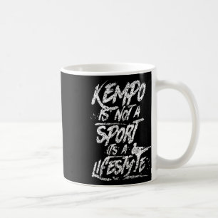 Kempo är ingen sport, det är en livsstil för Shaol Kaffemugg