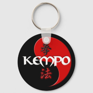 Kempo Yin Yang Keychain Nyckelring