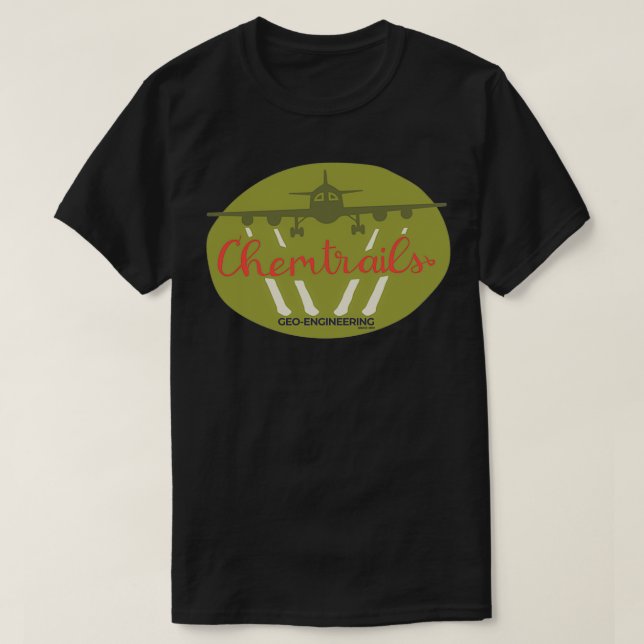 KEMTRAILS GEOENGINEERING SEDAN 1891 T SHIRT (Design framsida)