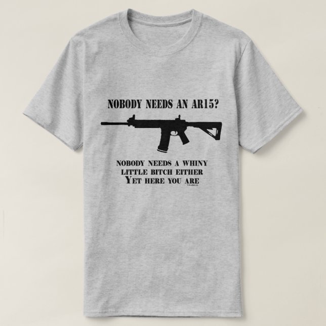 Ken ar15 t shirt (Design framsida)