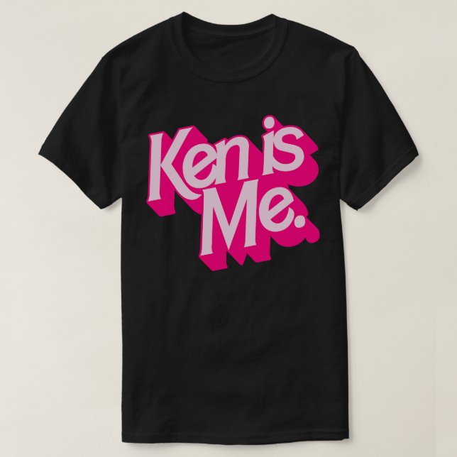Ken är jag t shirt (Design framsida)