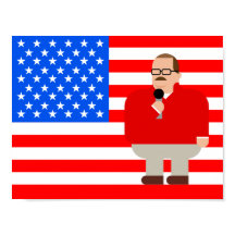 Ken Bone Poster: Amerikansk Flagga