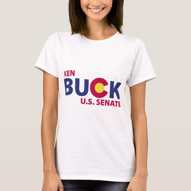 Ken Buck for Colorado Tee Shirt (Framsida)