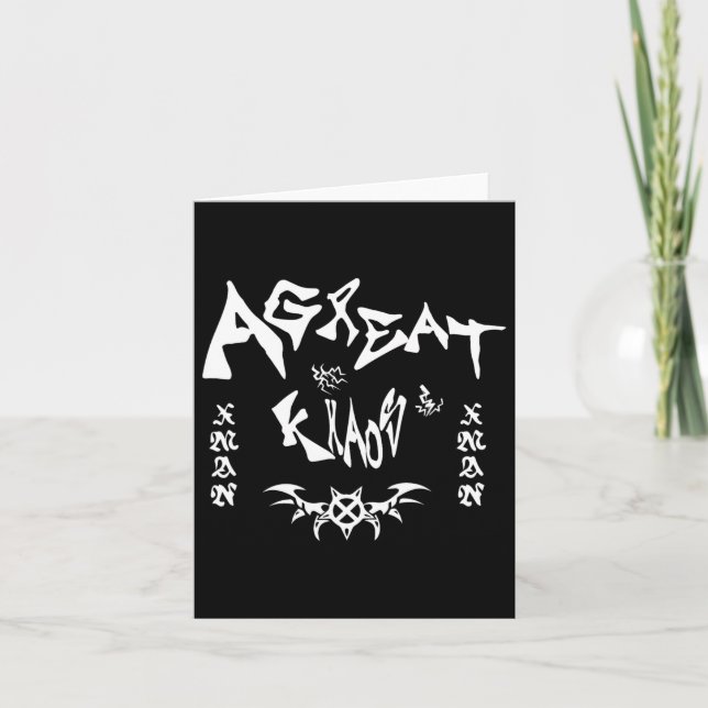 Ken Carson Merch Design Agc  Kort (Framsida)